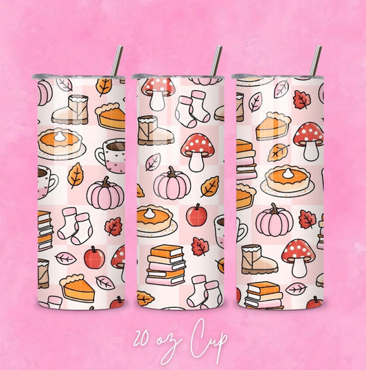 Cute Fall Tumbler