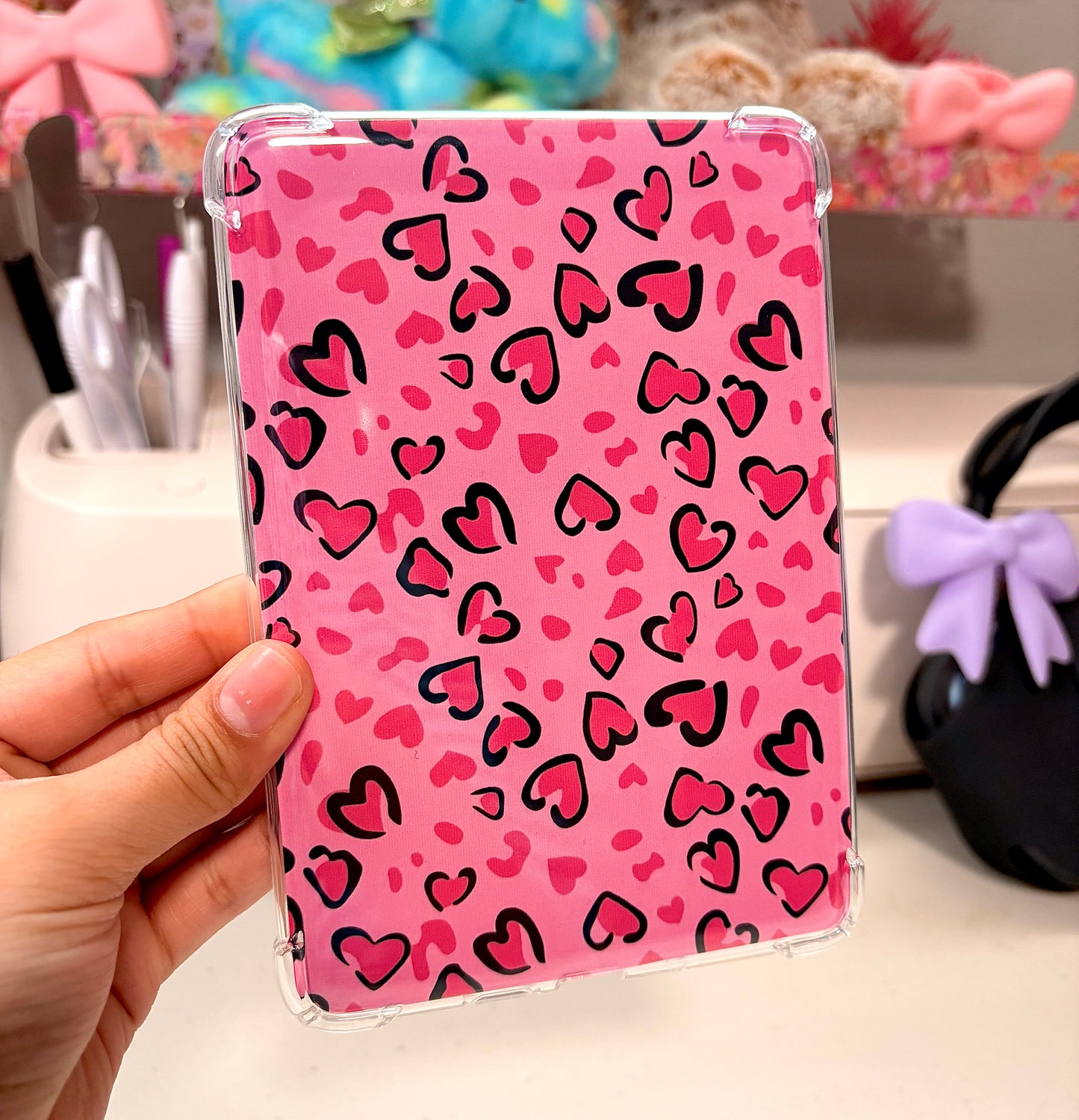 Pink Cheetah Kindle Insert