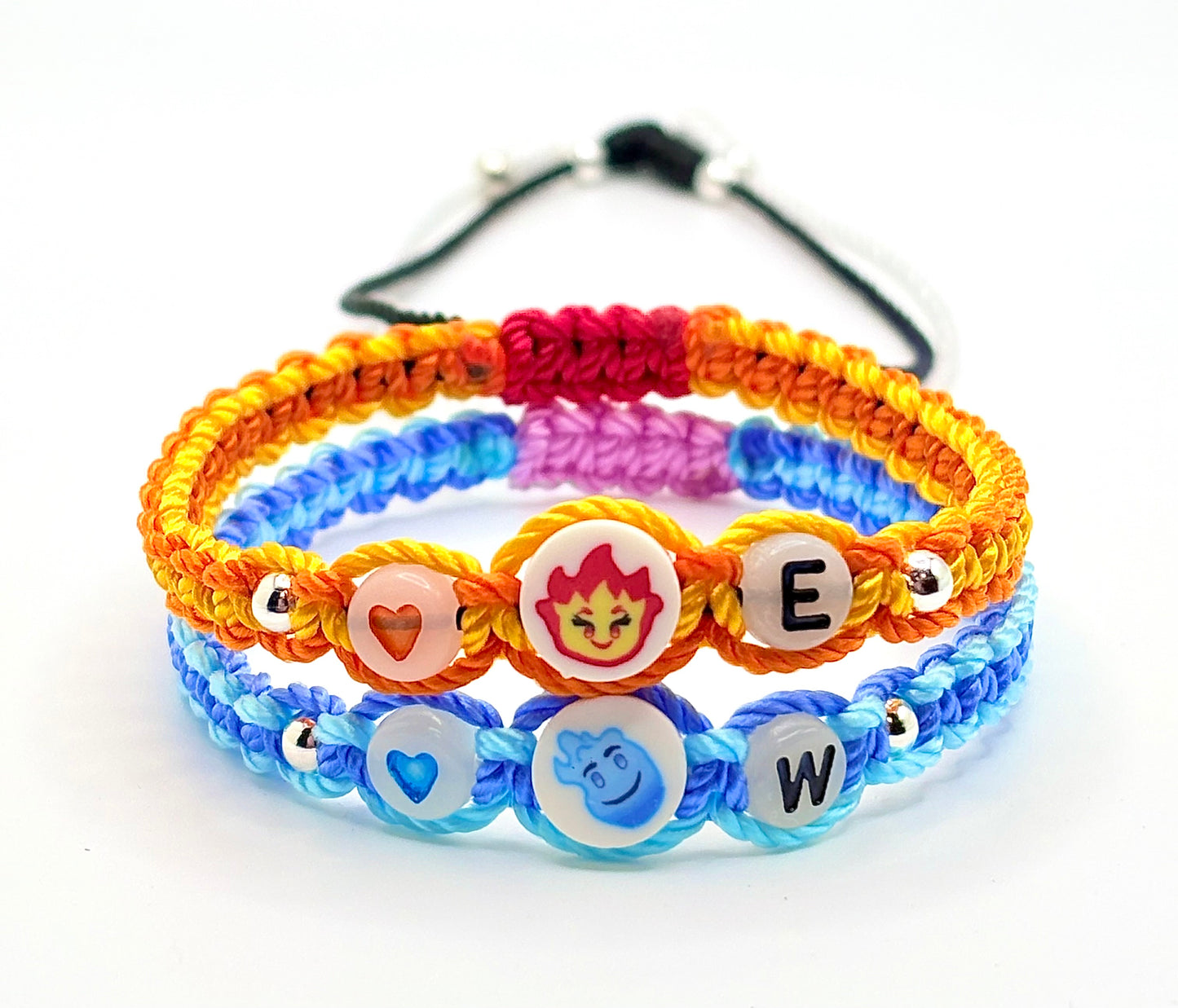 Water Boy X Fire Girl Matching Bracelets