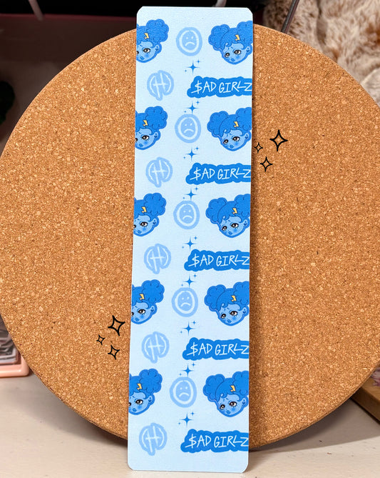 Blue Sad Girlz Bookmark