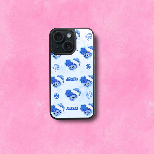 Blue Sad Girlz Christmas Case
