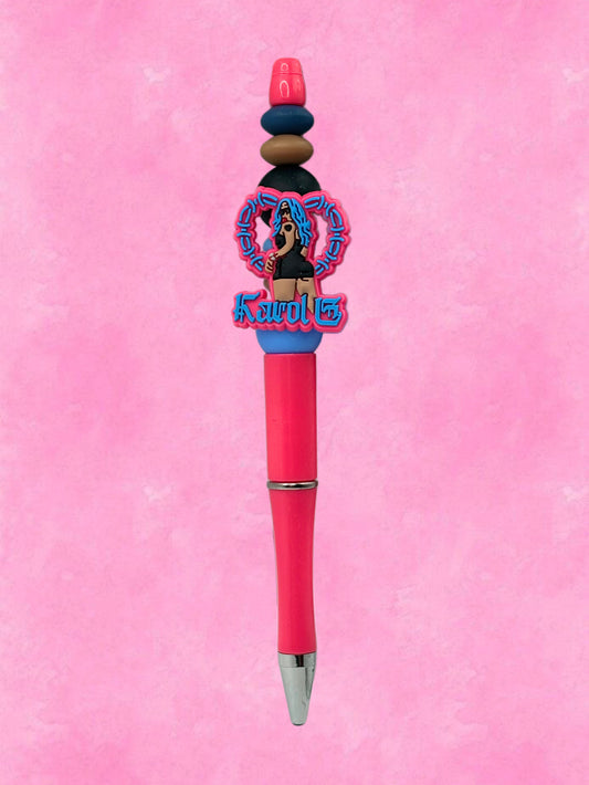 Blue Karol G Pen