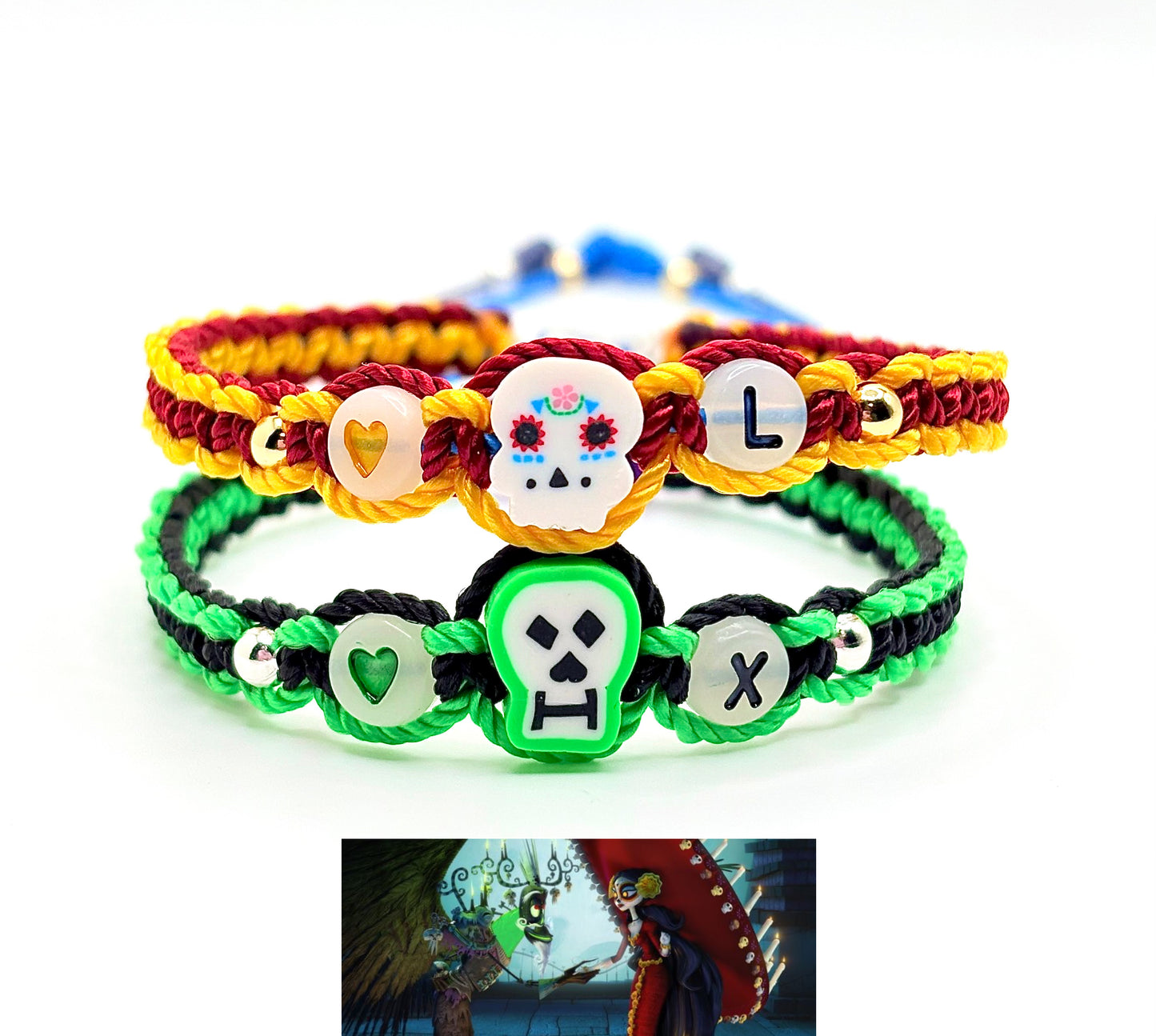 Xibalba X La Muerte Matching Bracelets