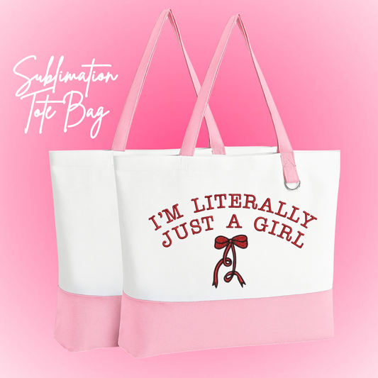 Just A Girl Tote Bag
