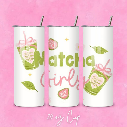 Matcha Girly Tumbler