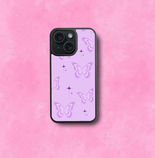 Purple Butterfly Case