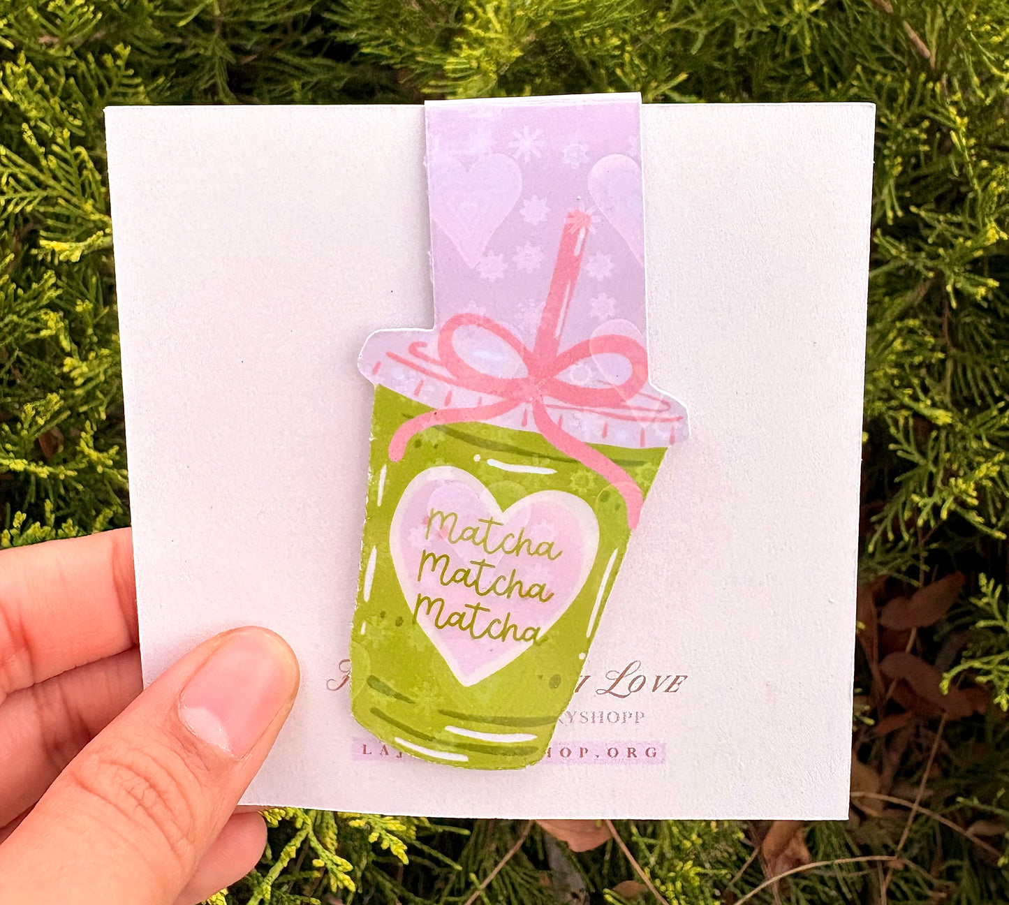 Matcha Bookmark