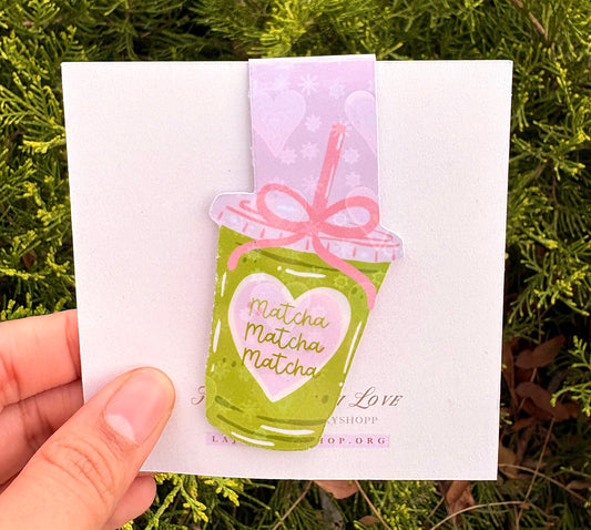 Matcha Bookmark