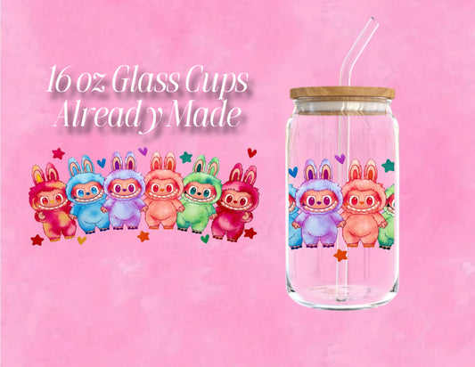 Labubu Glass Cup