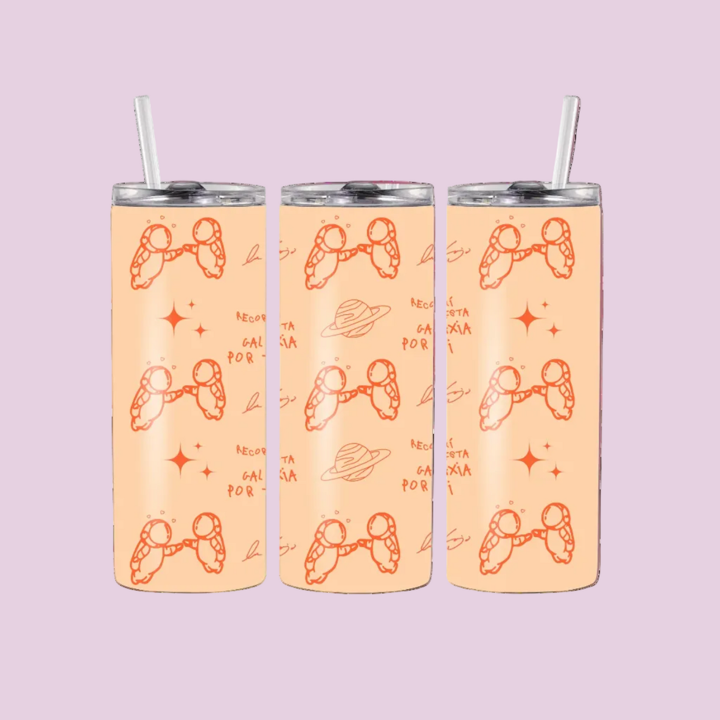 Orange Ivan Cornejo Tumbler