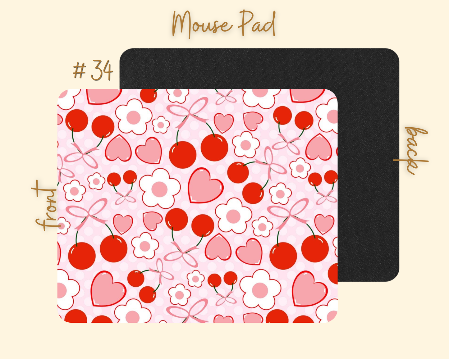 Cherry Coquette Mousepad