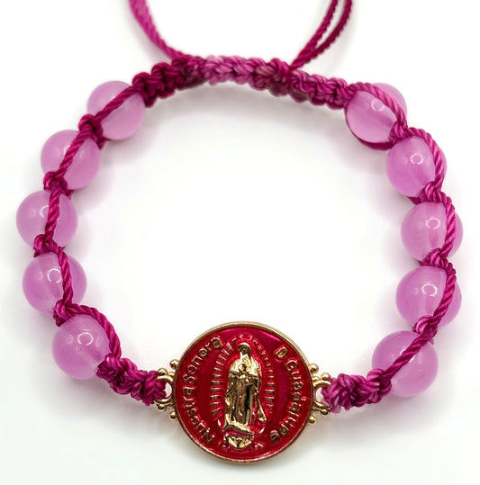 Pink Virgencita Bracelet