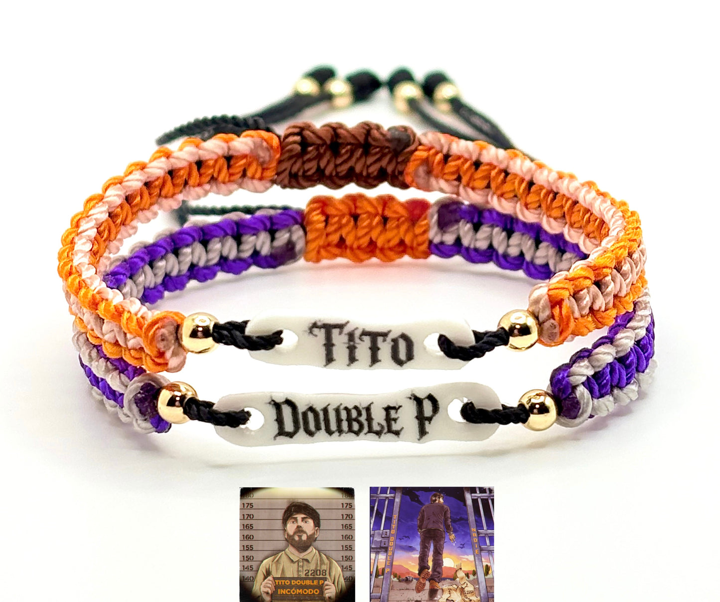Tito Double P Matching Bracelets