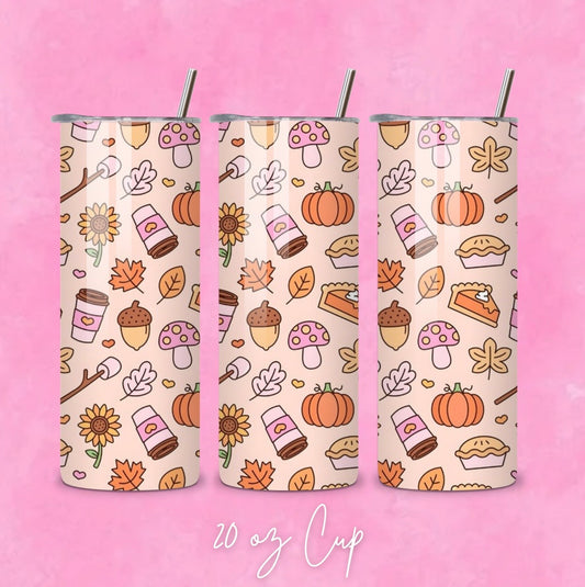 Cute Fall Tumbler