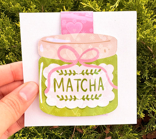 Matcha Bookmark