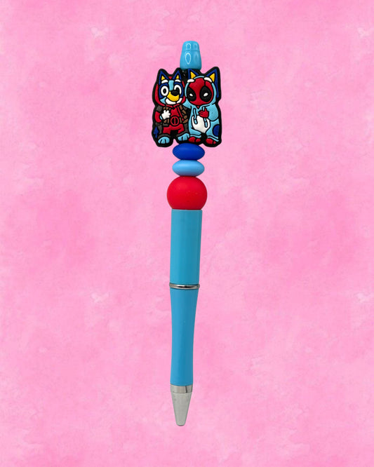 Bluey X Deadpool Pen