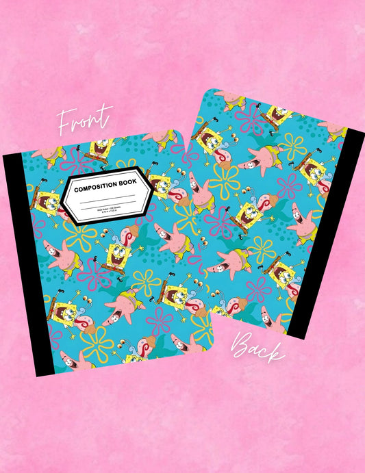 Sponge X Star Notebook