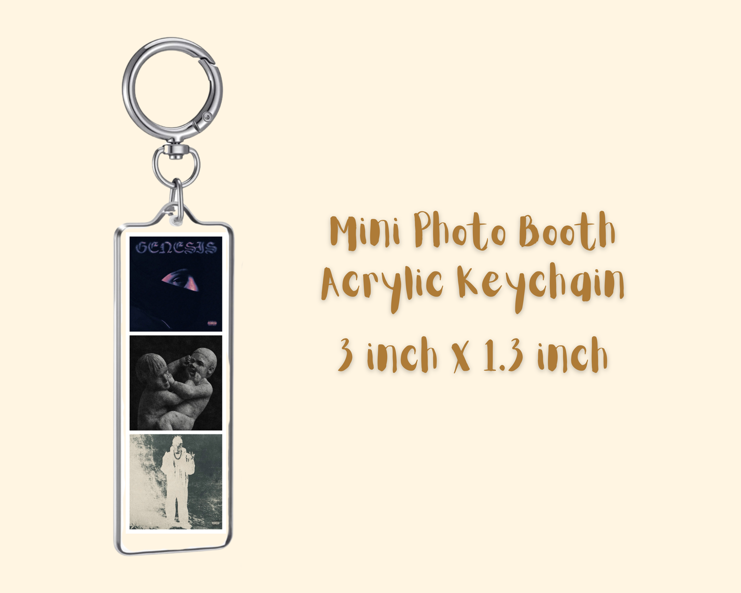 Peso Pluma Álbum Keychain