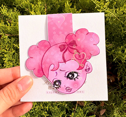 Pink Sad Girlz Bookmark