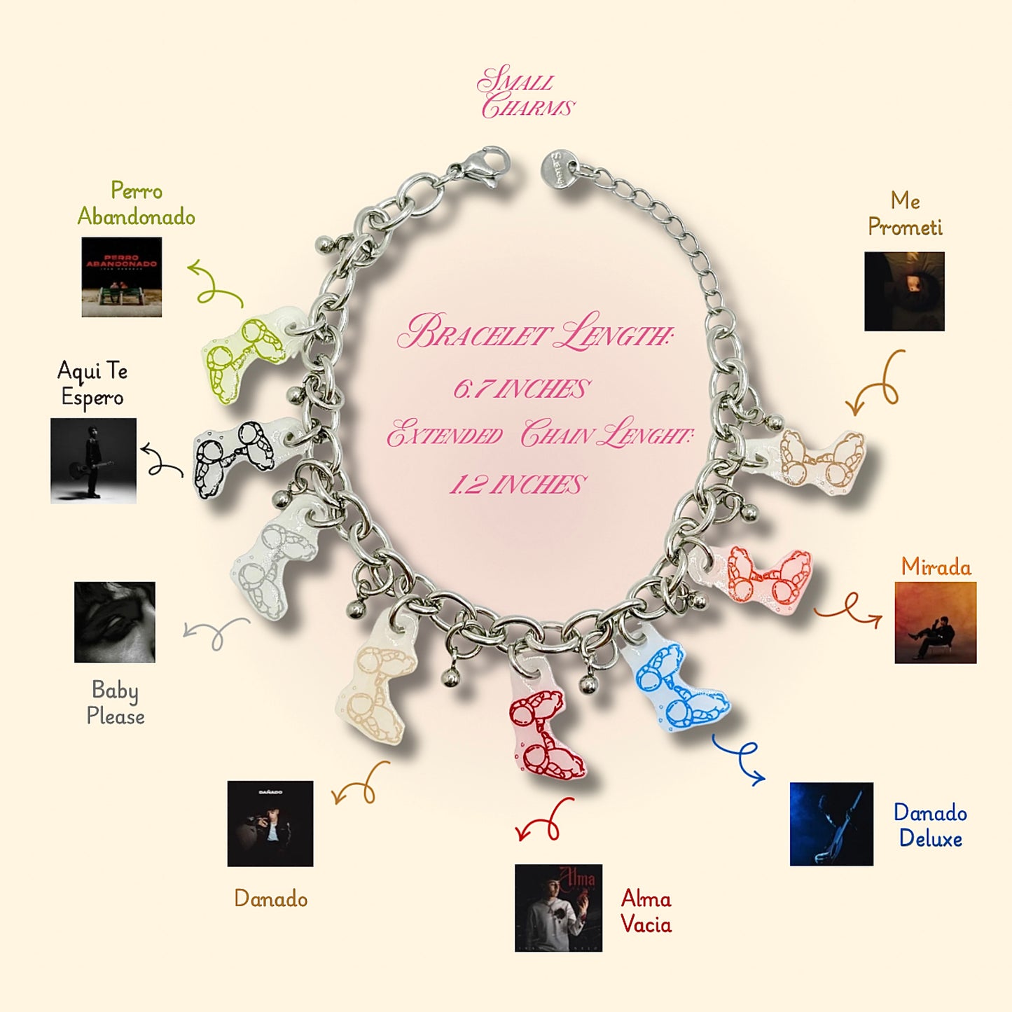 Ivan Cornejo Charm Bracelet