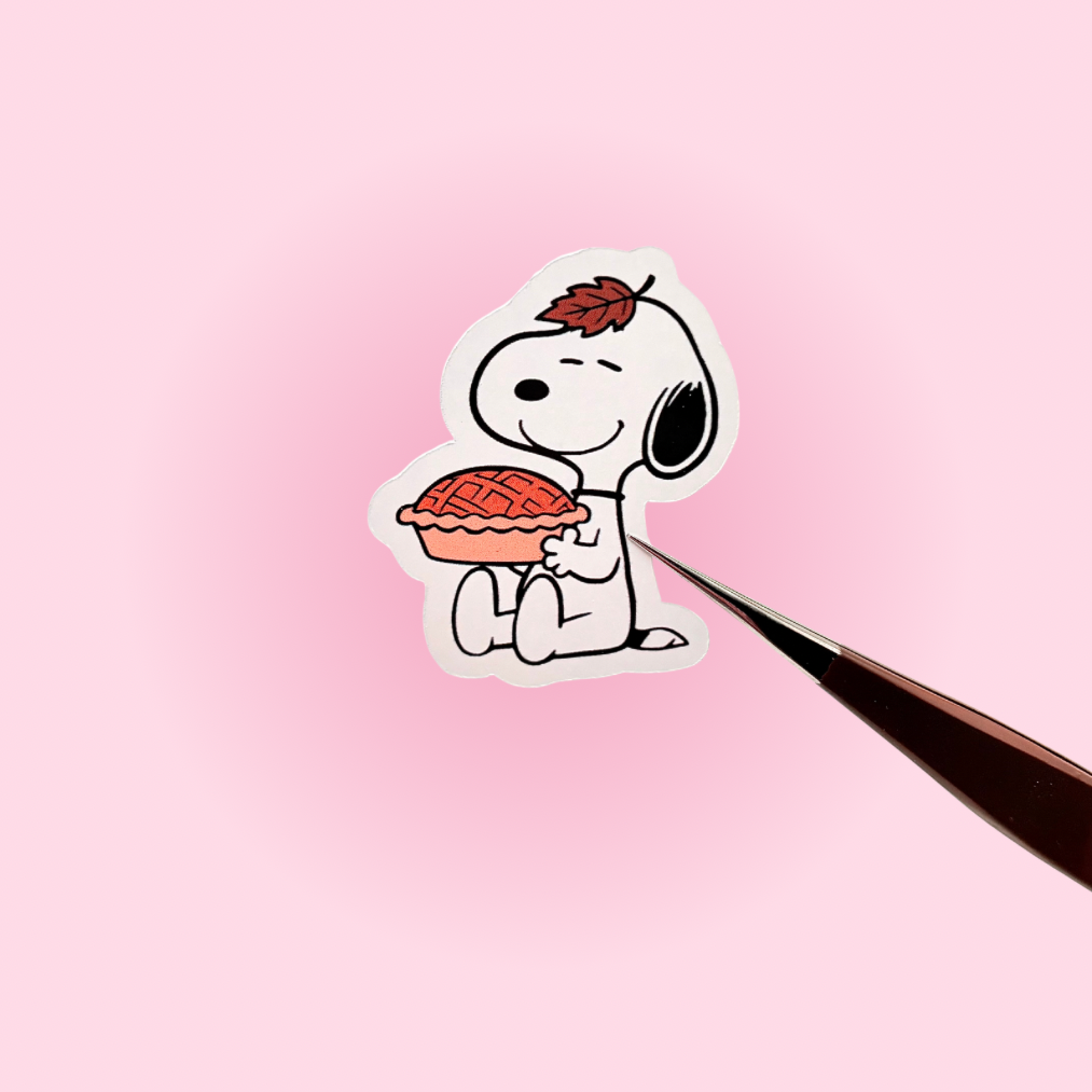 Fall Dog Sticker