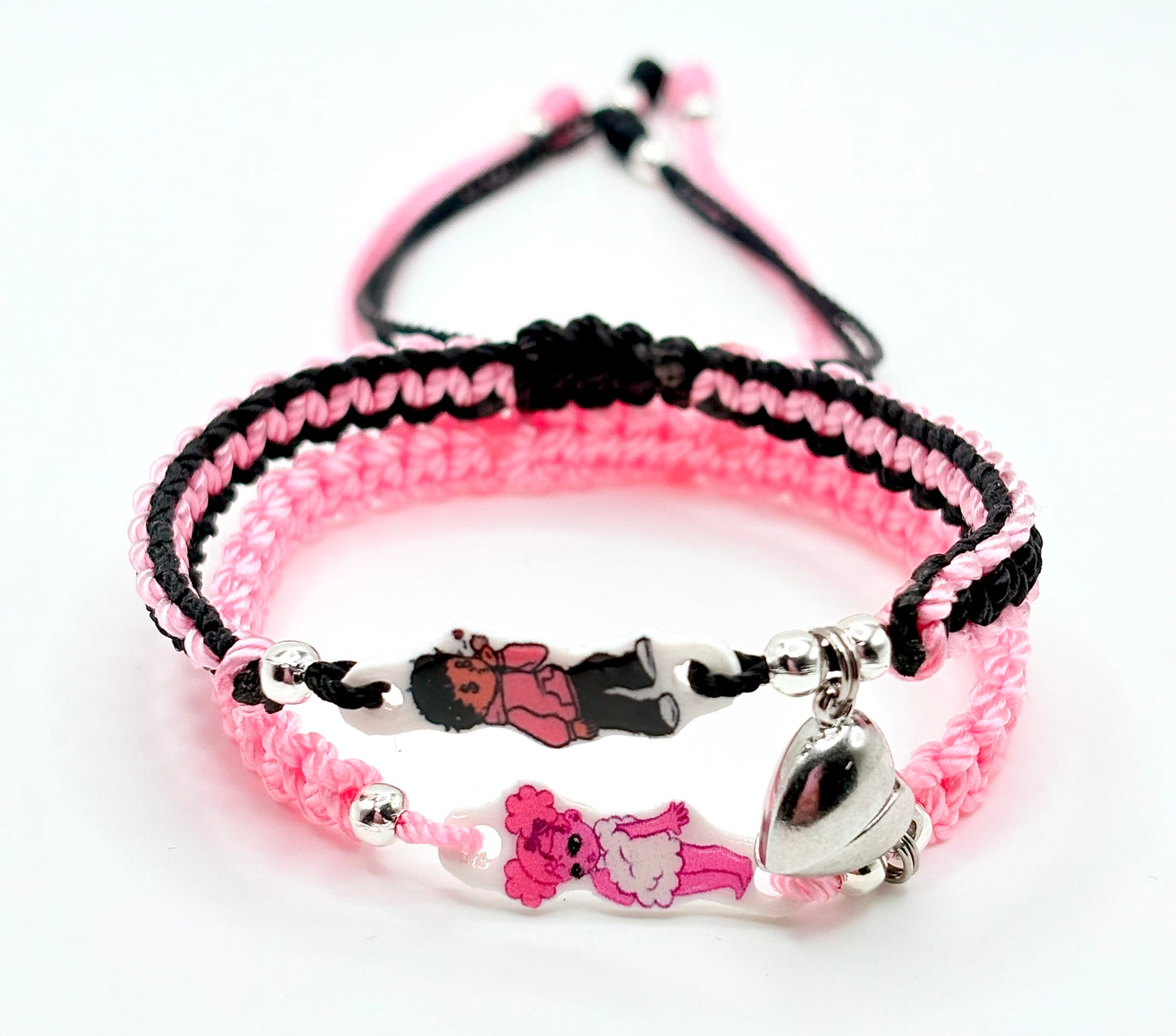 Pink SB X SG Matching Bracelets