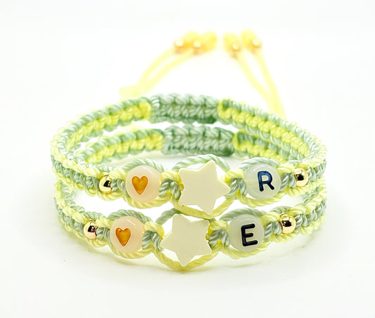 Ray X Evangeline Matching Bracelets