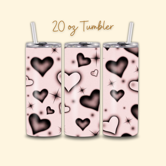 Hearts Tumbler