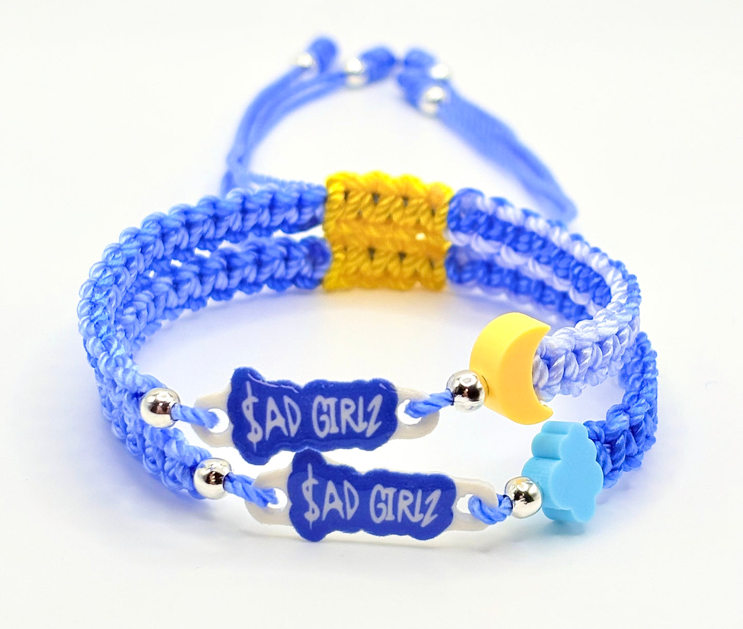 Blue Sad Girlz Bracelet