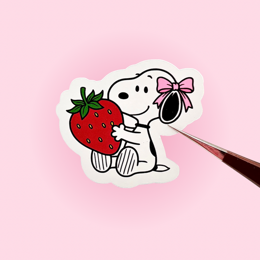 Coquette Dog Sticker