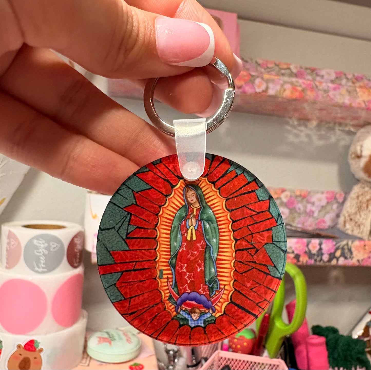 Virgencita Keychain