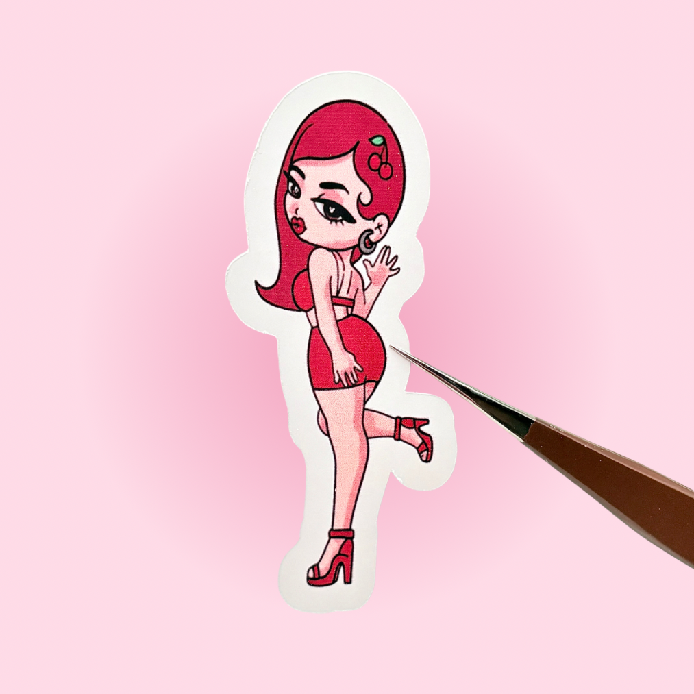 La Cherry Sticker