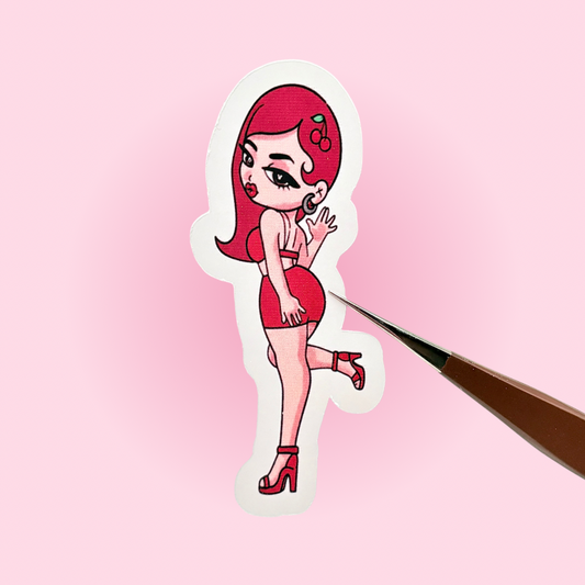 La Cherry Sticker
