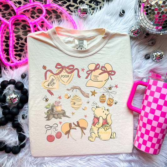 Yellow Bear Print