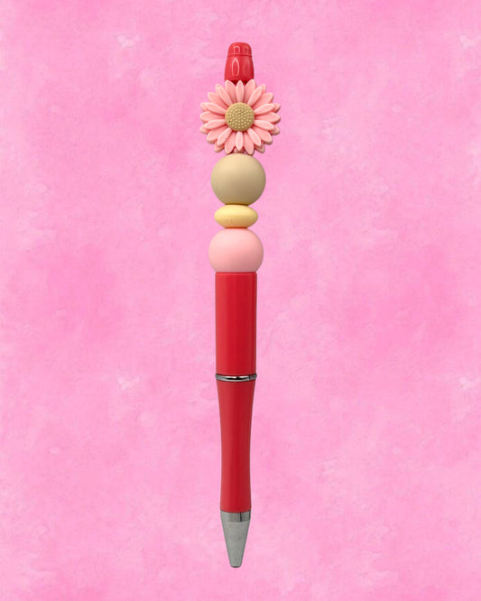 Light Pink Flower Pen