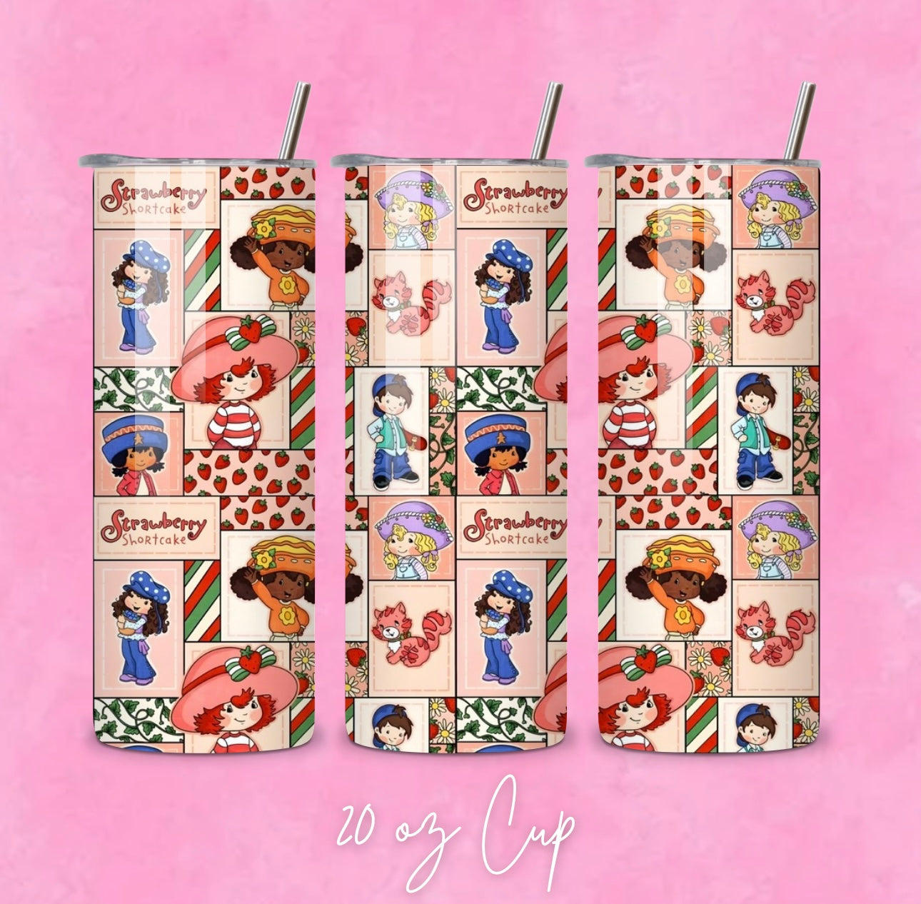 Strawberry X Friends Tumbler