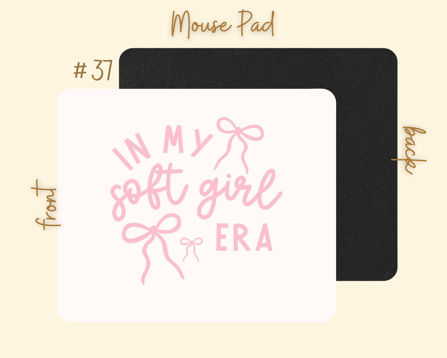 Soft Girl Mousepad