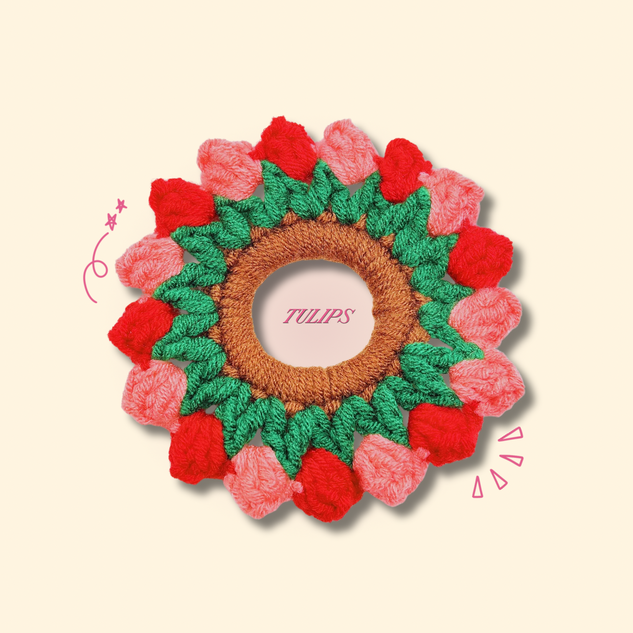 Tulips Scrunchie