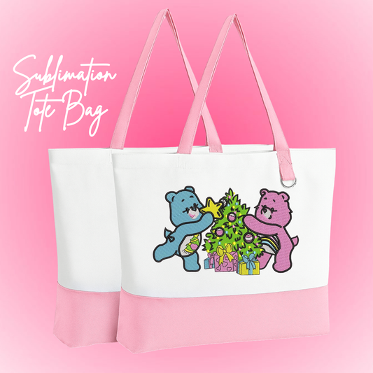 Christmas Bears Tote Bag