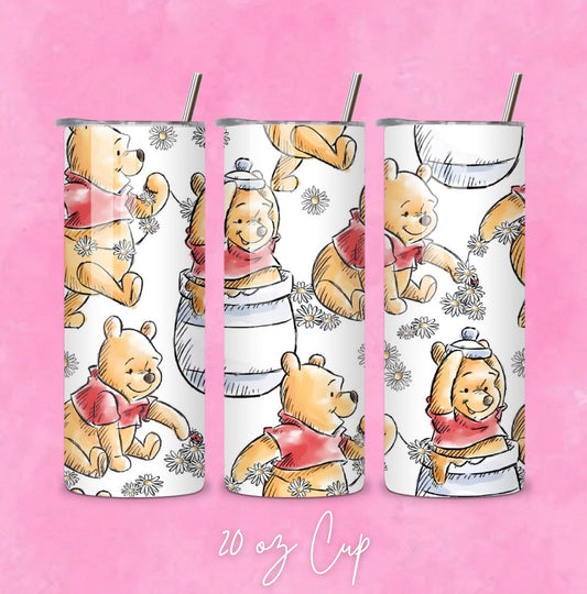 Yellow Bear Tumbler