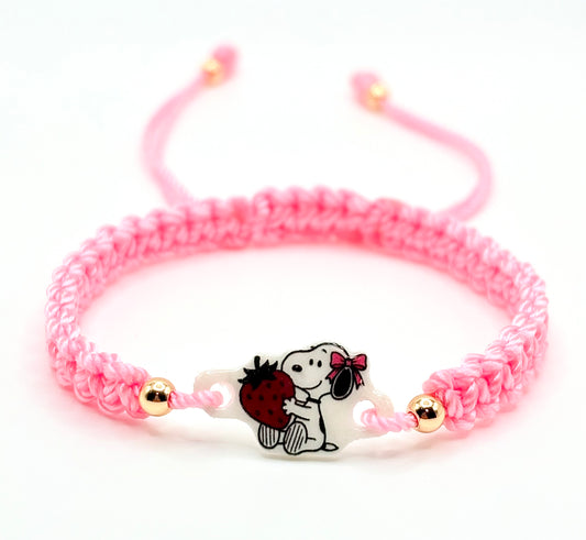 Strawberry Dog Bracelet