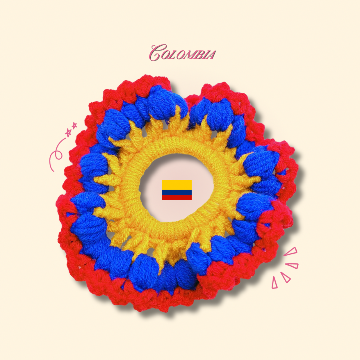 Colombia Scrunchie