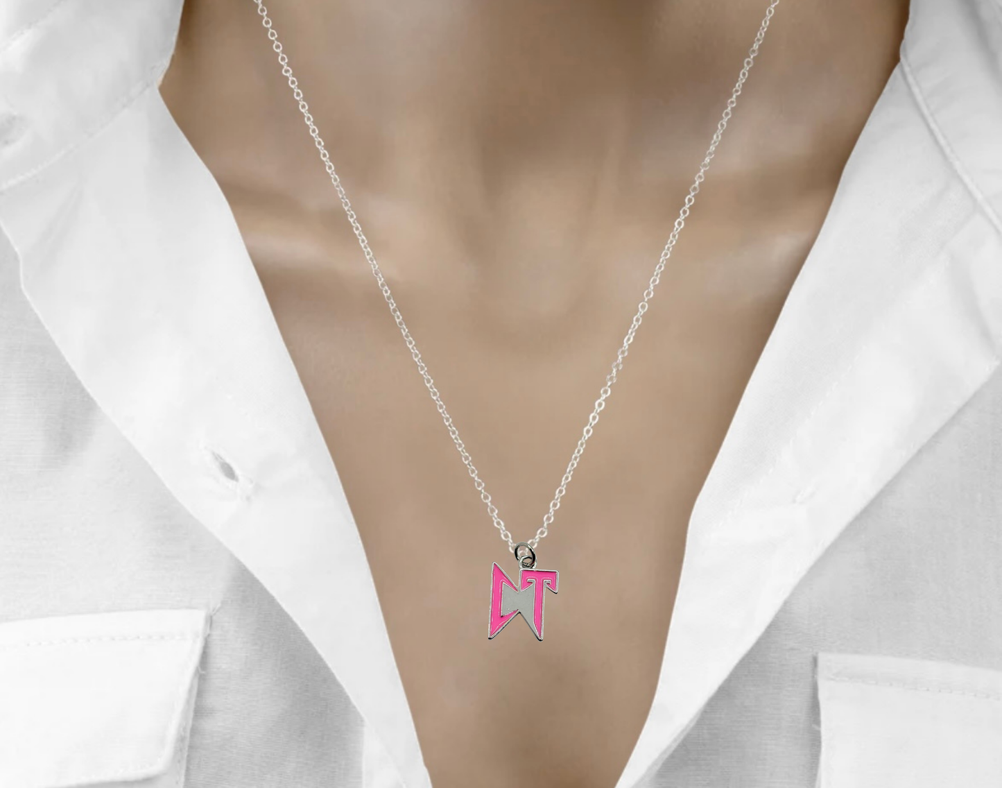Pink CT Necklace