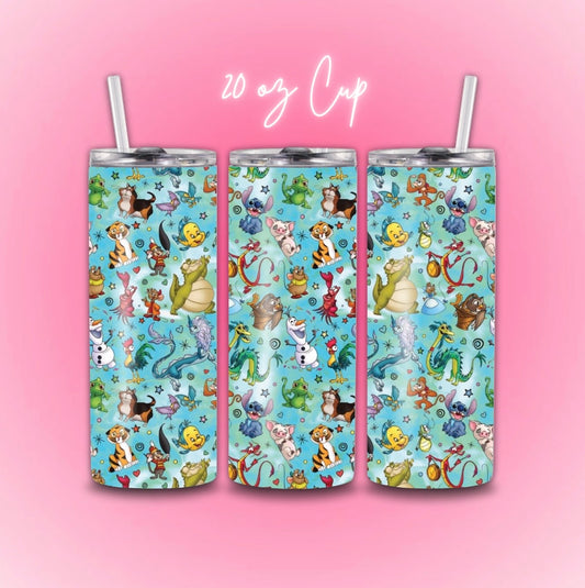 Characters Tumbler