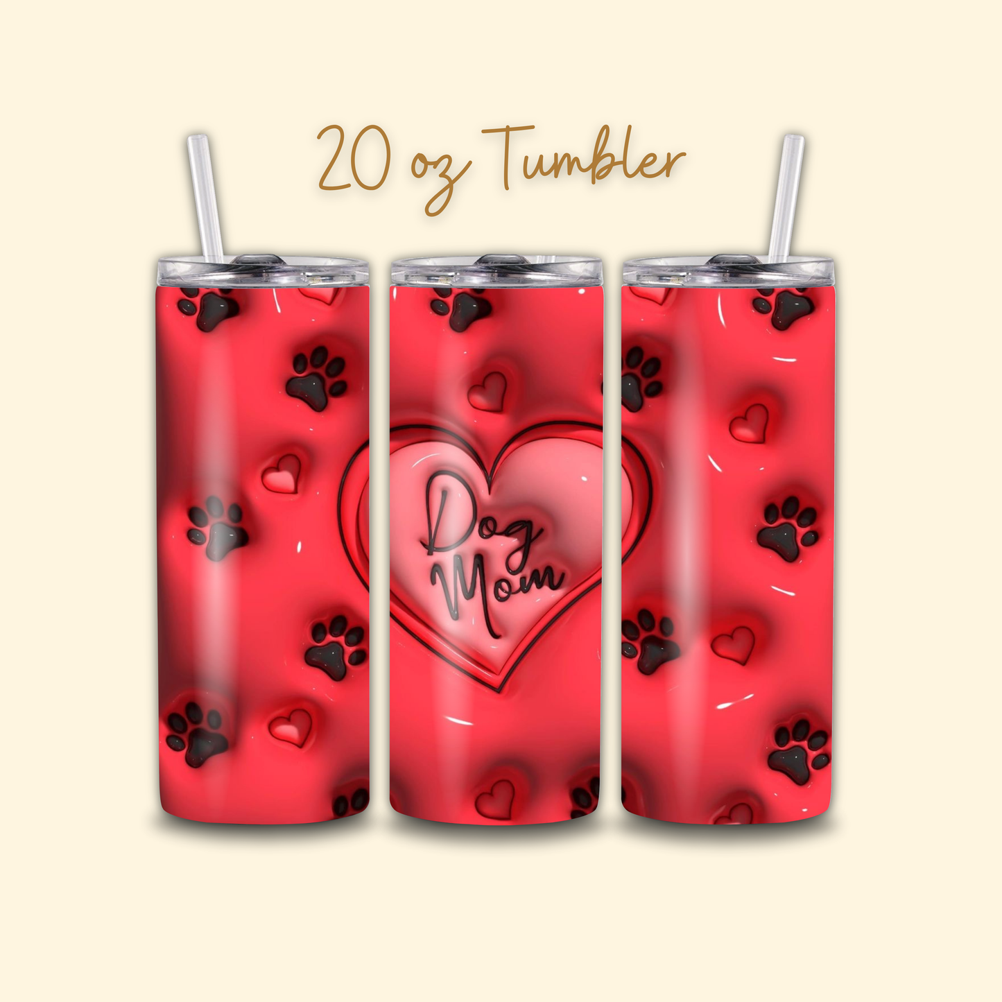 Dog Mom Tumbler
