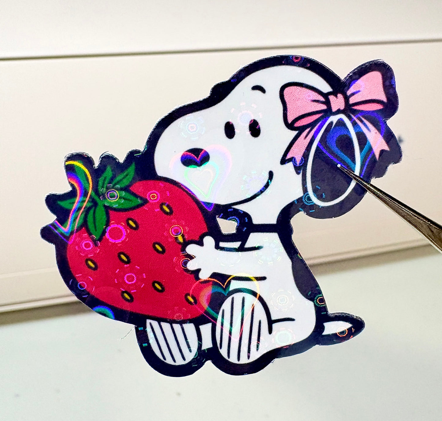 Strawberry Dog Sticker
