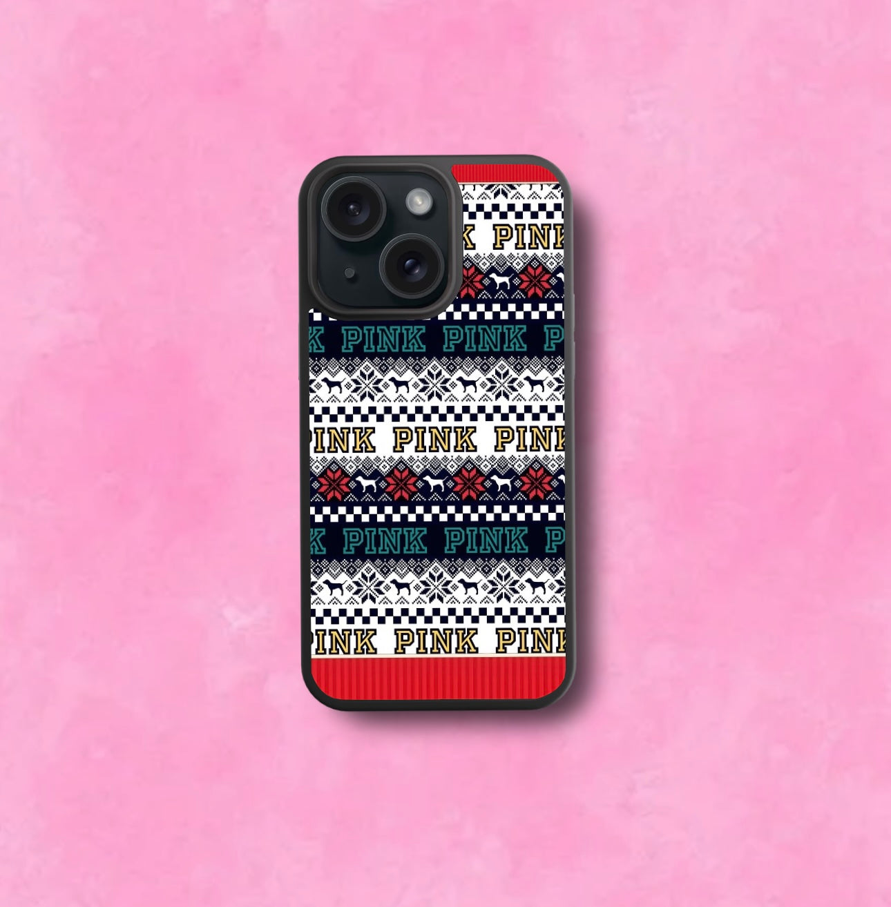 Pink Christmas Case