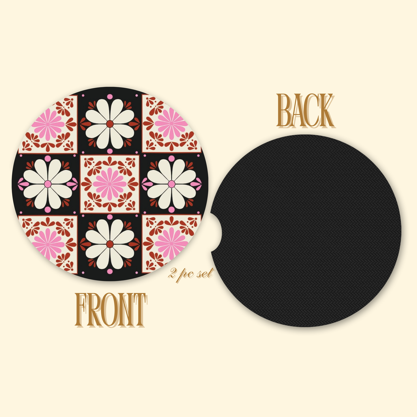 Talavera Car Coasters