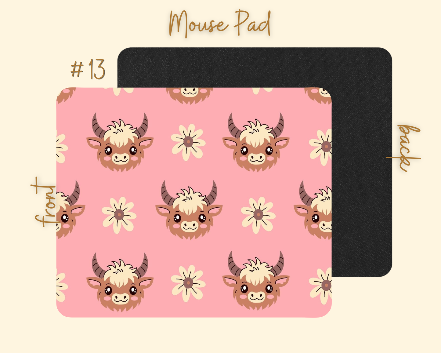 Cow Mousepad