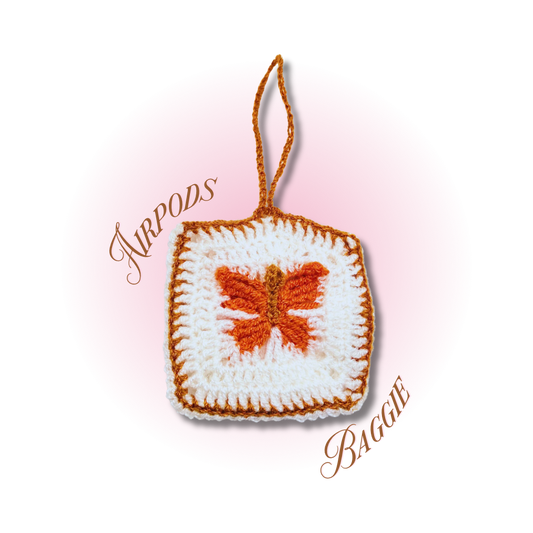 Butterfly AirPods Baggie